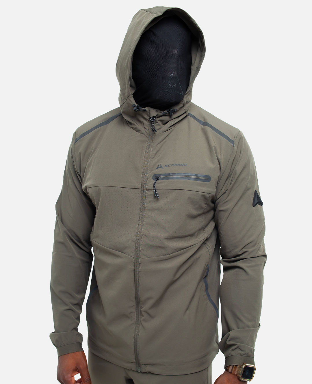 FootKorner TestingSurvêtement Scampia Gara Cagoule intégrée - Kaki