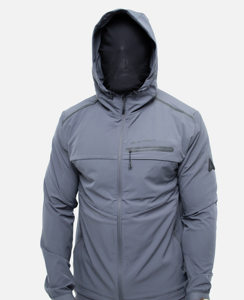Survêtement Scampia Gara Cagoule intégrée - Bleu - FootKorner Testing