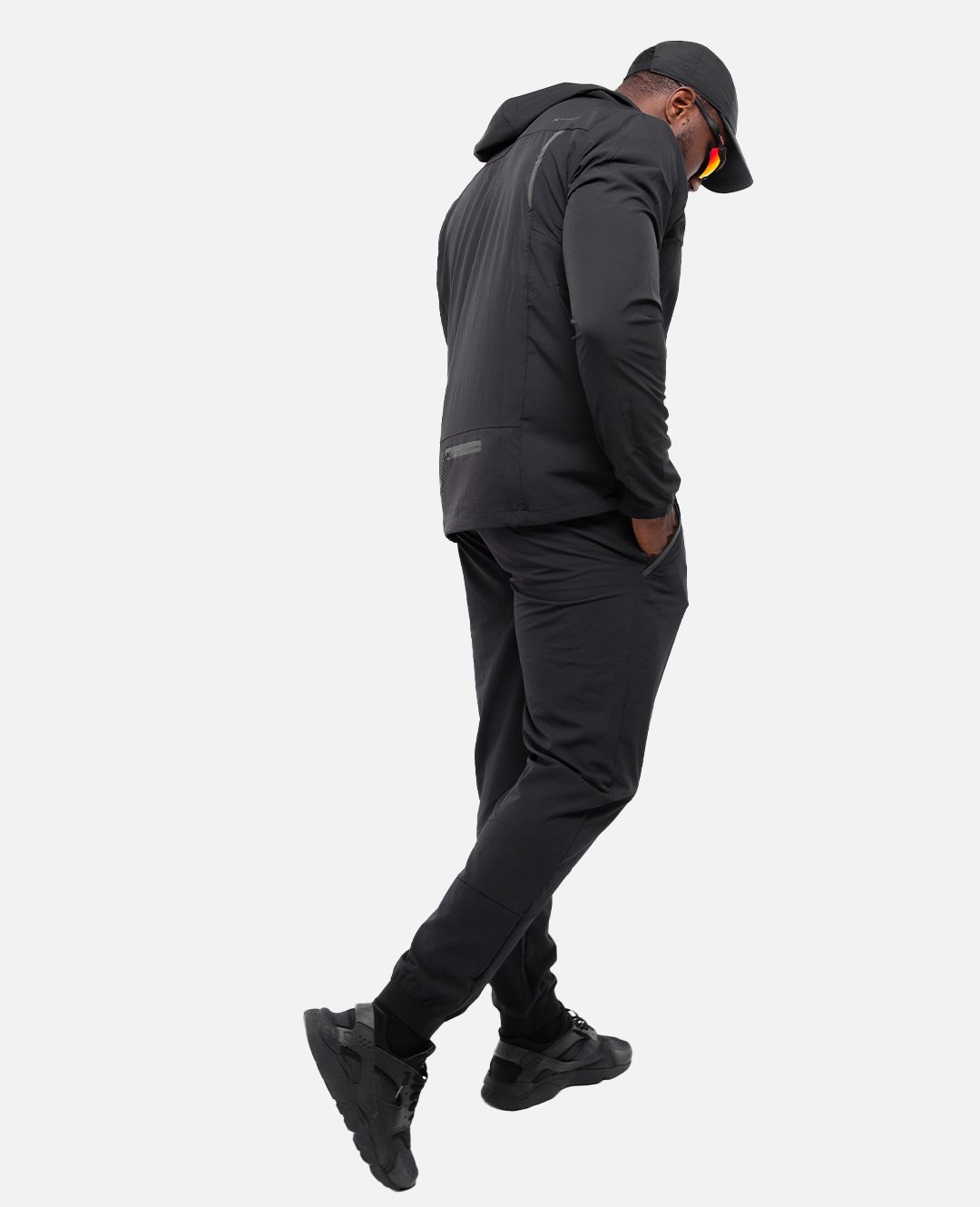 FootKorner TestingSurvêtement Scampia Gara Cagoule intégrée - Noir