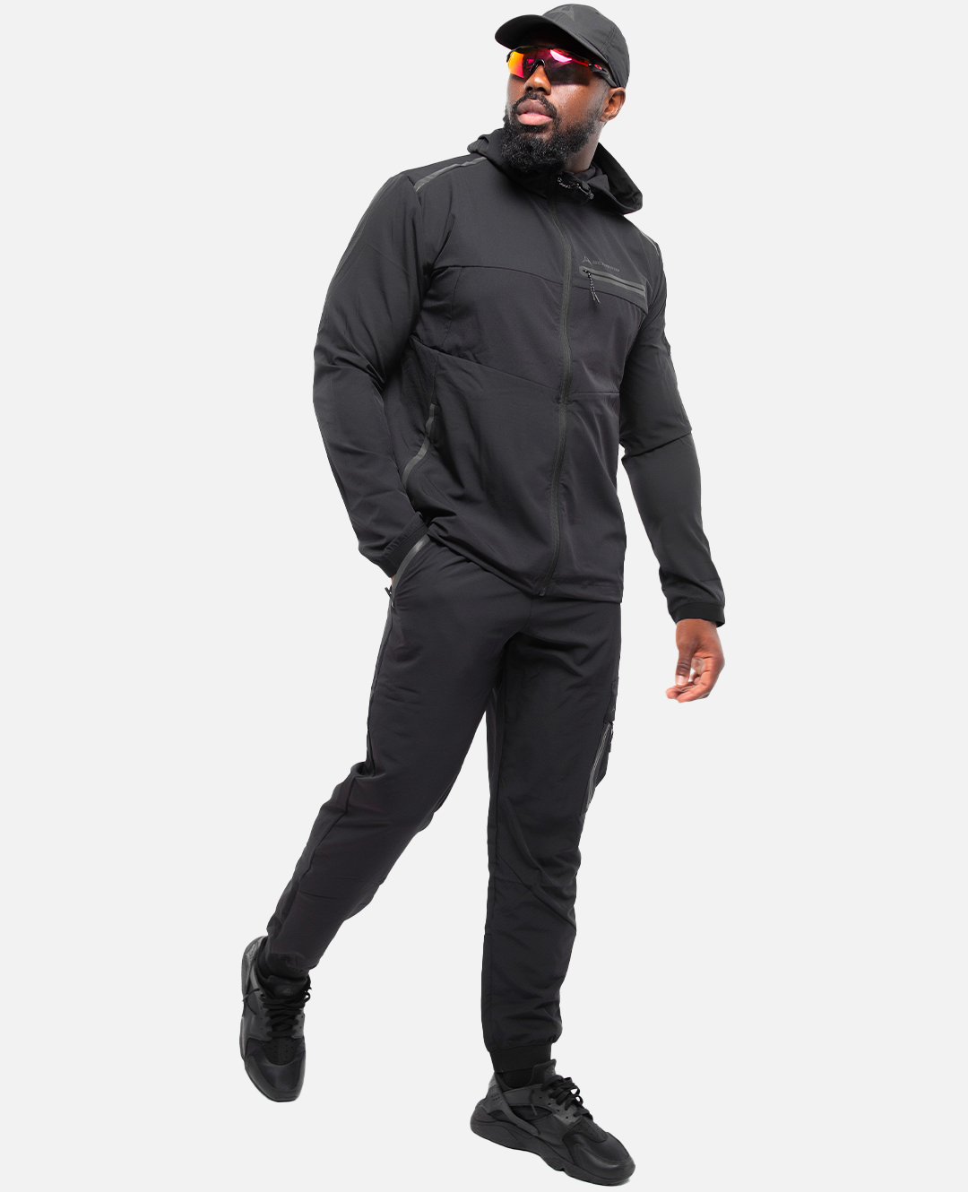 FootKorner TestingSurvêtement Scampia Gara Cagoule intégrée - Noir