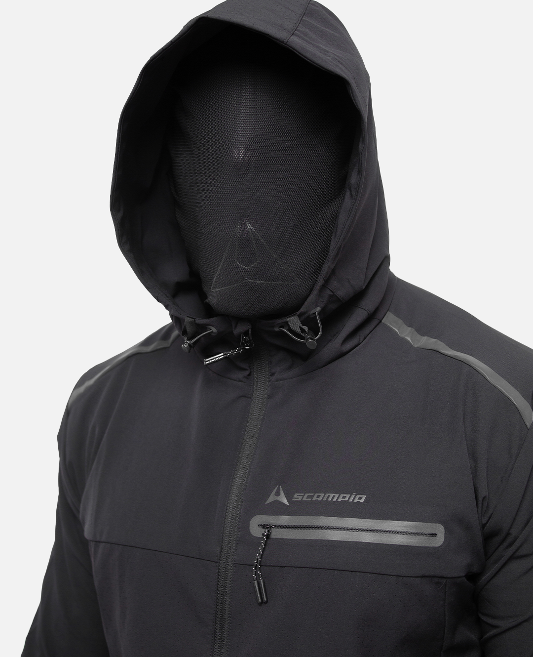 FootKorner TestingSurvêtement Scampia Gara Cagoule intégrée - Noir