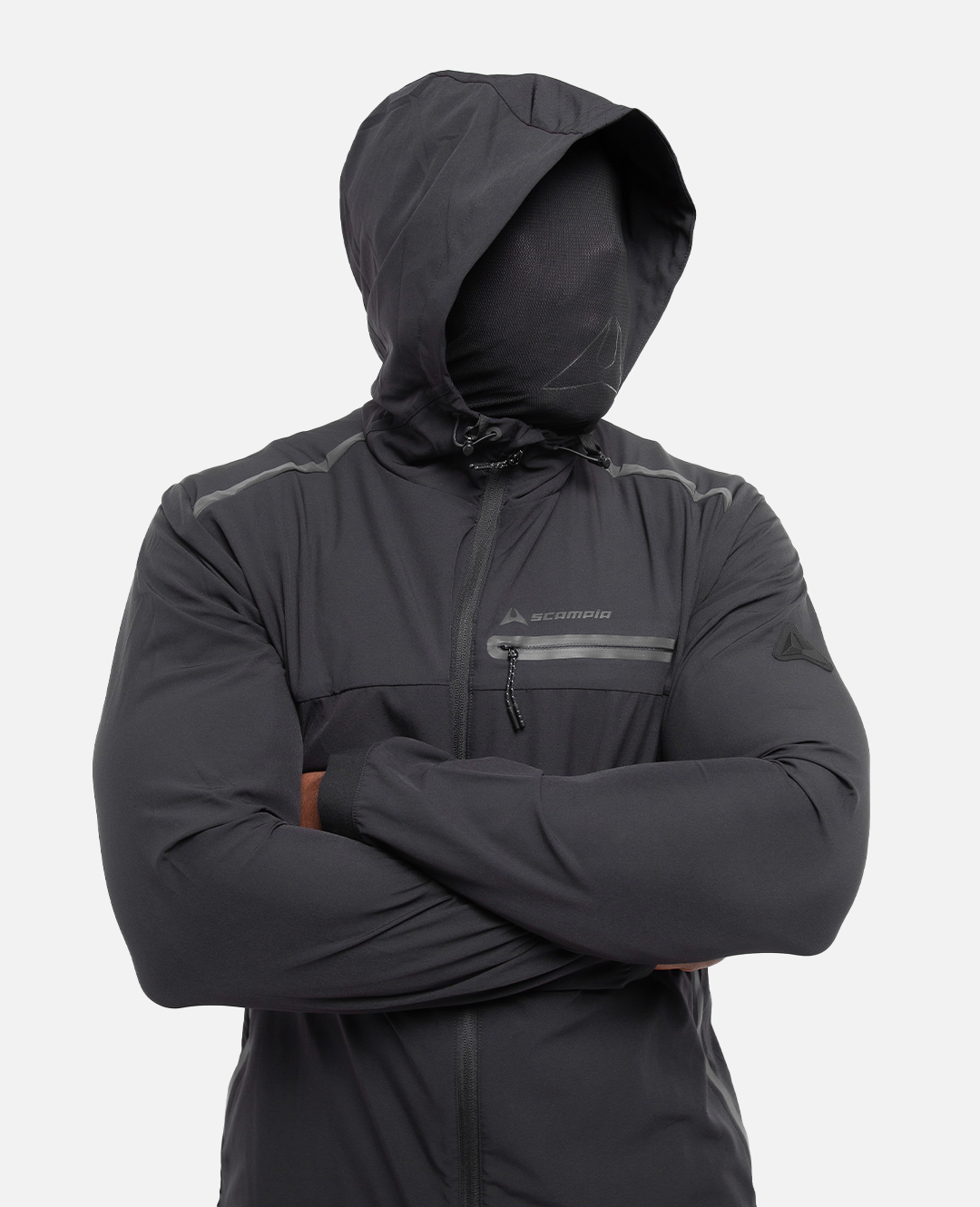 FootKorner TestingSurvêtement Scampia Gara Cagoule intégrée - Noir