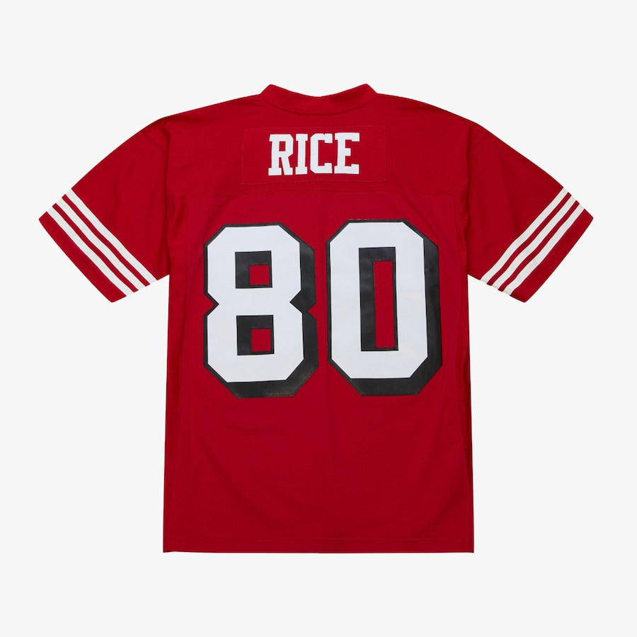 FootKorner TestingMaillot NFL des Scarlet de San Francisco - Jerry Rice