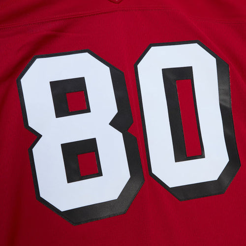 Maillot NFL des Scarlet de San Francisco - Jerry Rice - FootKorner Testing