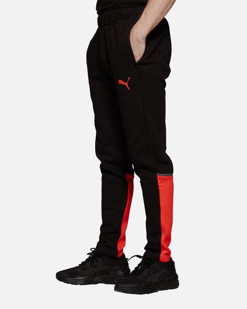Pantalon de survêtement Casuals Milan AC - Noir/Rouge - FootKorner Testing