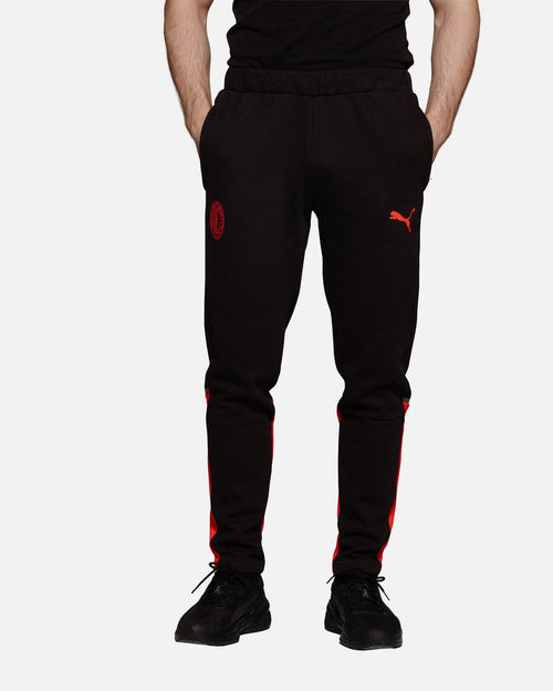Pantalon de survêtement Casuals Milan AC - Noir/Rouge - FootKorner Testing