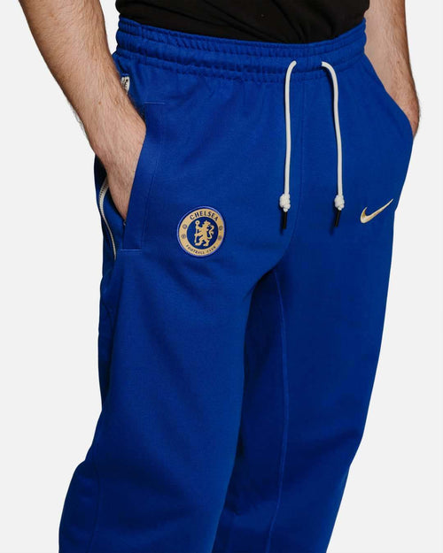 Pantalon Jogging Chelsea  - Bleu/Doré - FootKorner Testing