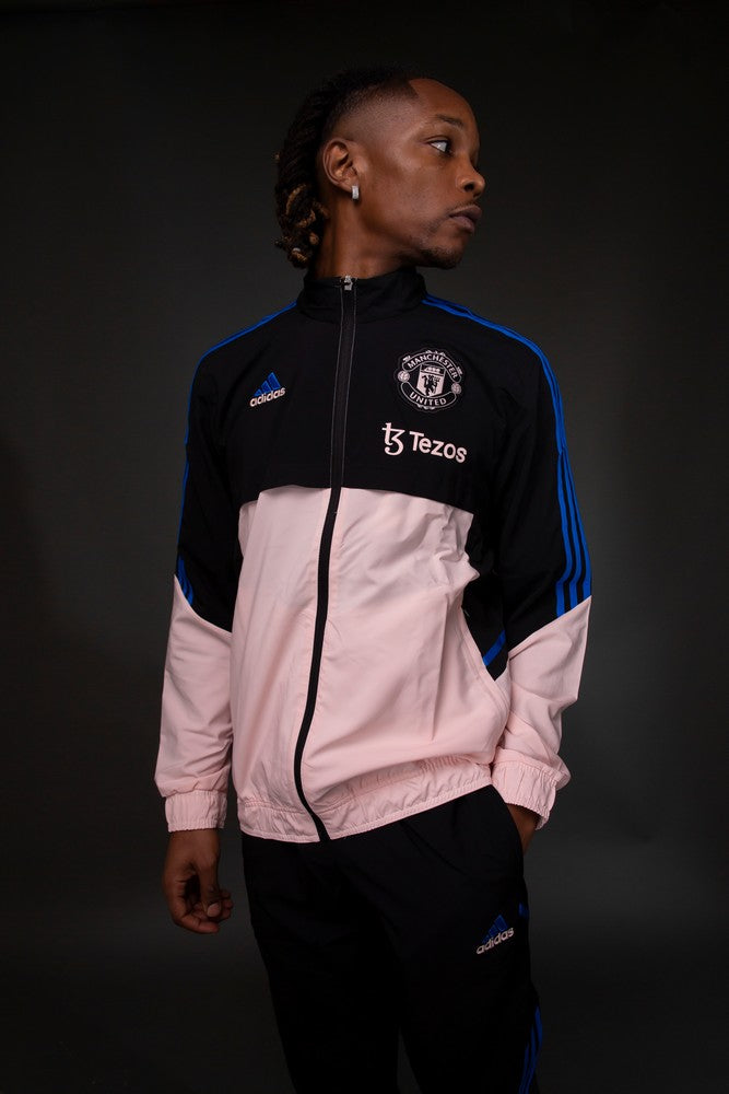 FootKorner TestingVeste de présentation Manchester United 2022/2023 - Noir/Bleu/Beige