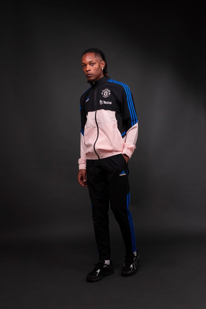 FootKorner TestingVeste de présentation Manchester United 2022/2023 - Noir/Bleu/Beige