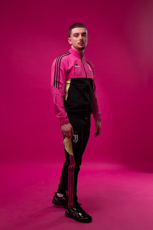 Pantalon de survêtement Juventus - Noir/Rose - FootKorner Testing