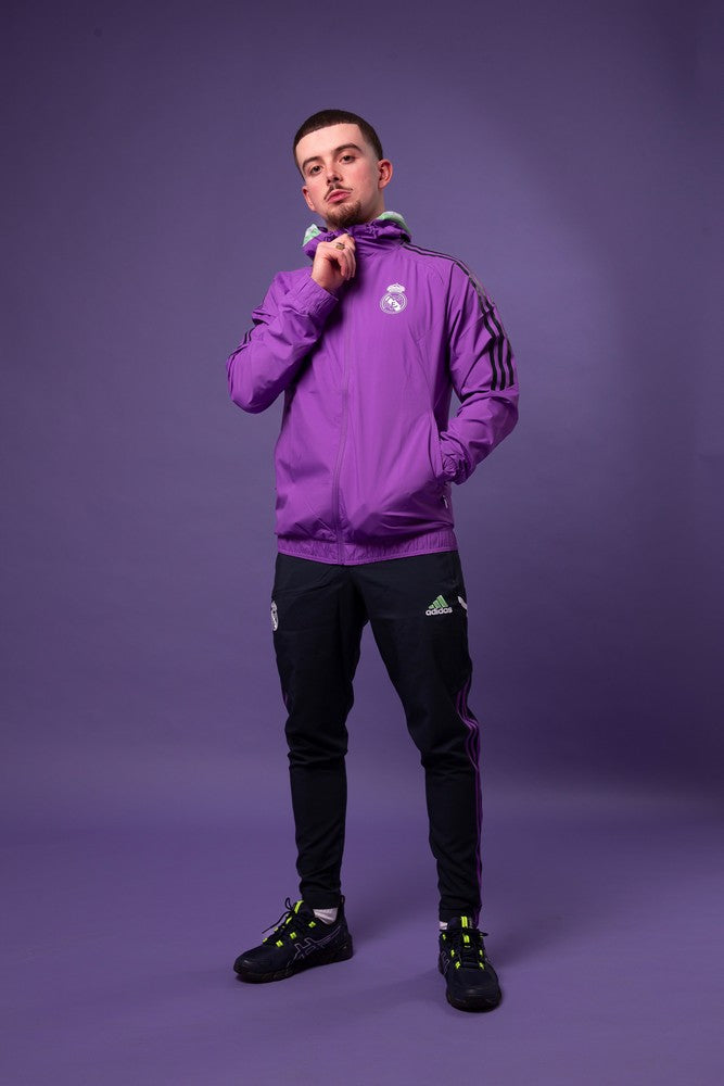 FootKorner TestingVeste Coupe-Vent Real Madrid 2022/2023 - Violet