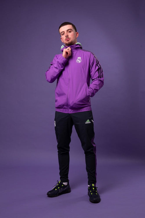 Veste Coupe-Vent Real Madrid 2022/2023 - Violet - FootKorner Testing