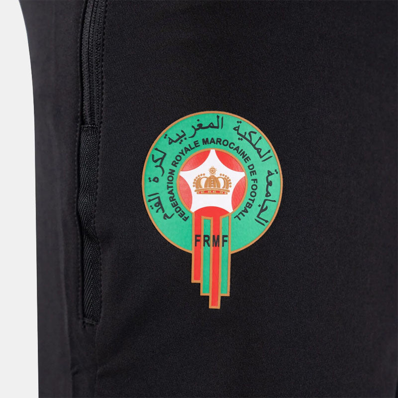 FootKorner TestingShort d'entrainement Maroc 2024 - Noir/Rouge