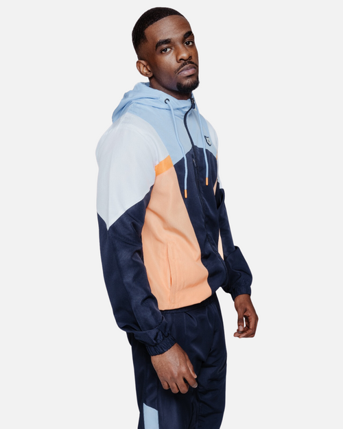 Survêtement FK Diamond X - Bleu/Orange/Blanc - FootKorner Testing