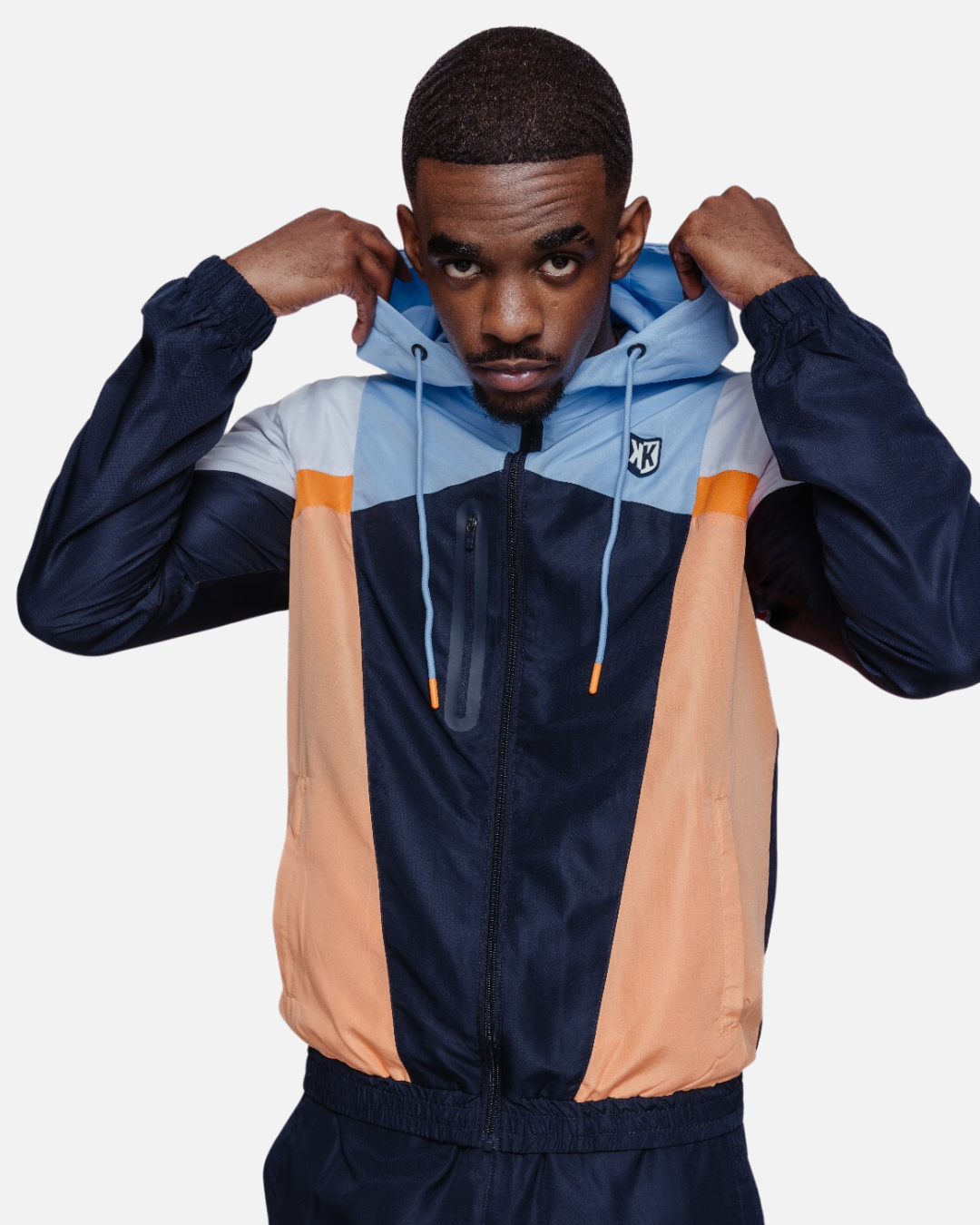 FootKorner TestingSurvêtement FK Diamond X - Bleu/Orange/Blanc