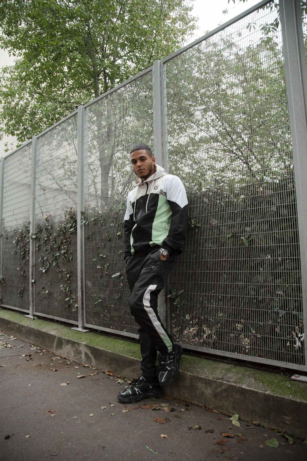 FootKorner TestingSurvêtement FK Diamond X - Noir/Vert/Blanc