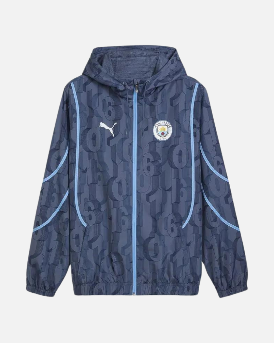 FootKorner TestingVeste de survêtement Manchester City 2024/2025 - Bleu