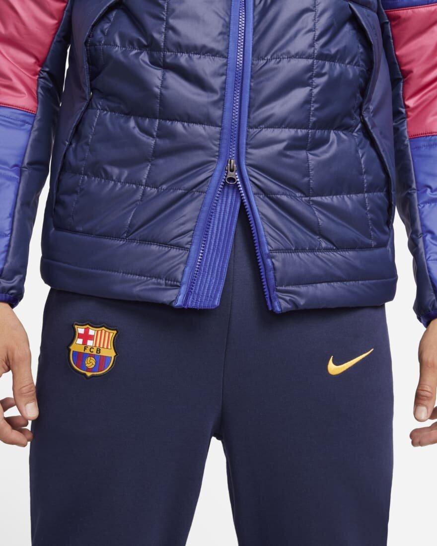 FootKorner TestingVeste FC Barcelone Synthetic-Fill 2021/2022 - Bleu/Rouge
