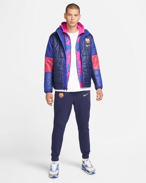 Veste FC Barcelone Synthetic-Fill 2021/2022 - Bleu/Rouge - FootKorner Testing