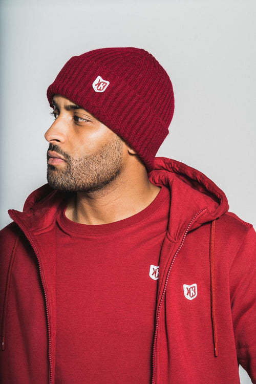 Bonnet FK Basic - Bordeaux - FootKorner Testing