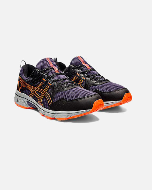 Asics Gel Venture 8 - Black/Grey/Orange - FootKorner Testing