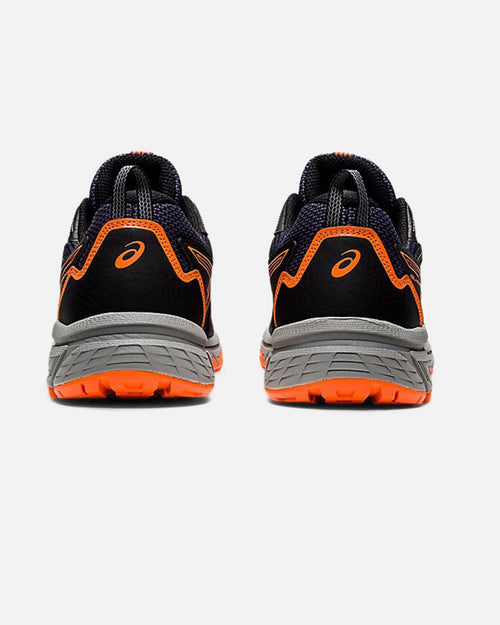 Asics Gel Venture 8 - Black/Grey/Orange - FootKorner Testing
