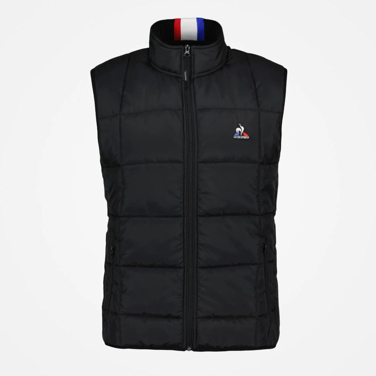 FootKorner TestingDoudoune sans manches Le Coq Sportif Tricolore - Noir