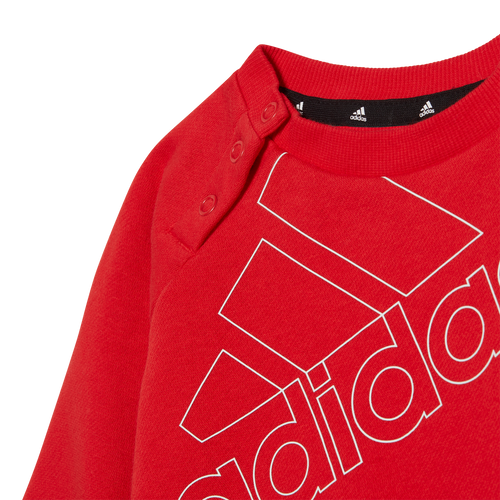 Ensemble Adidas Essentials Bébé - Rouge/Gris - FootKorner Testing
