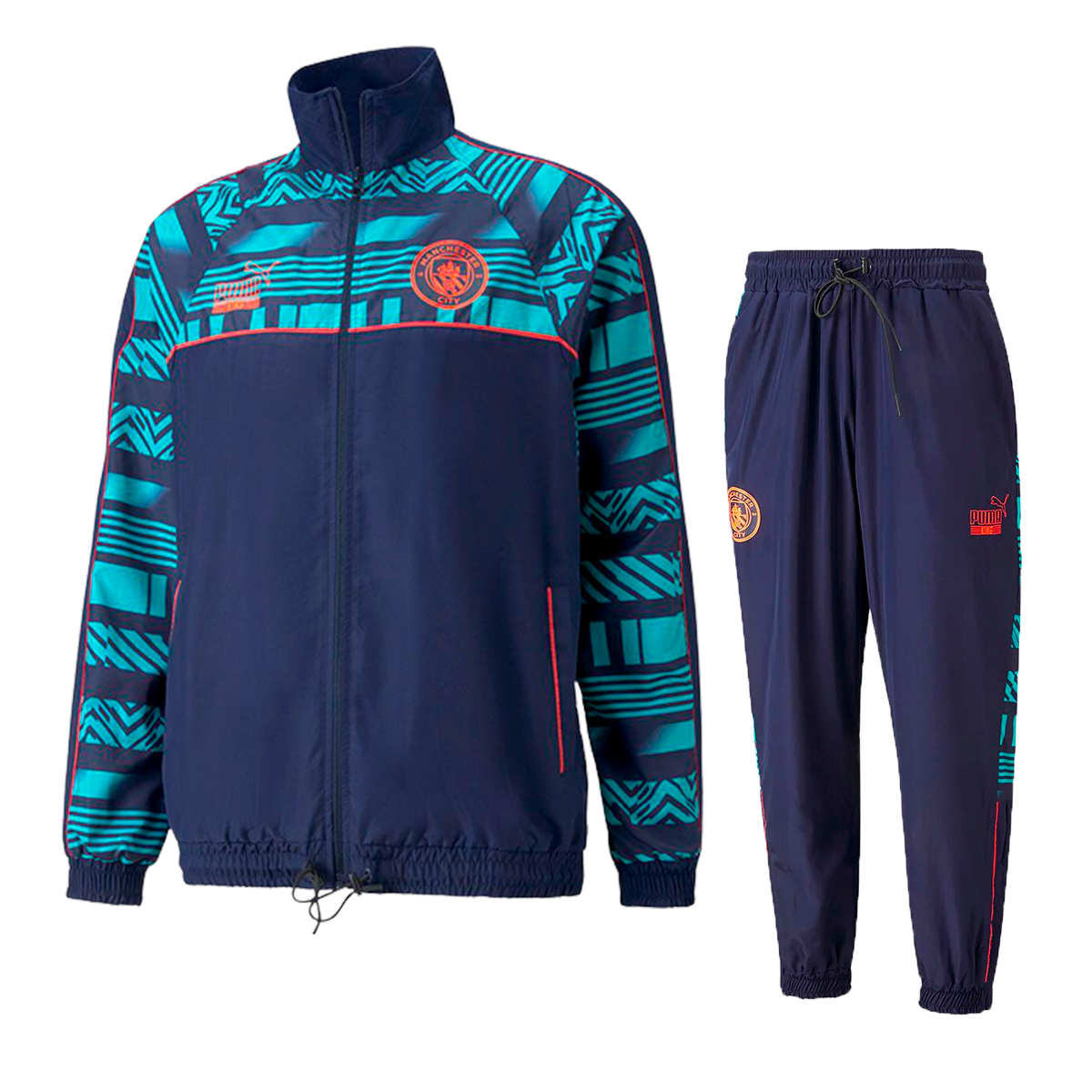 FootKorner TestingSurvêtement Manchester City 2022 Héritage King - Bleu