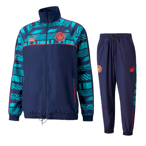 Survêtement Manchester City 2022 Héritage King - Bleu - FootKorner Testing