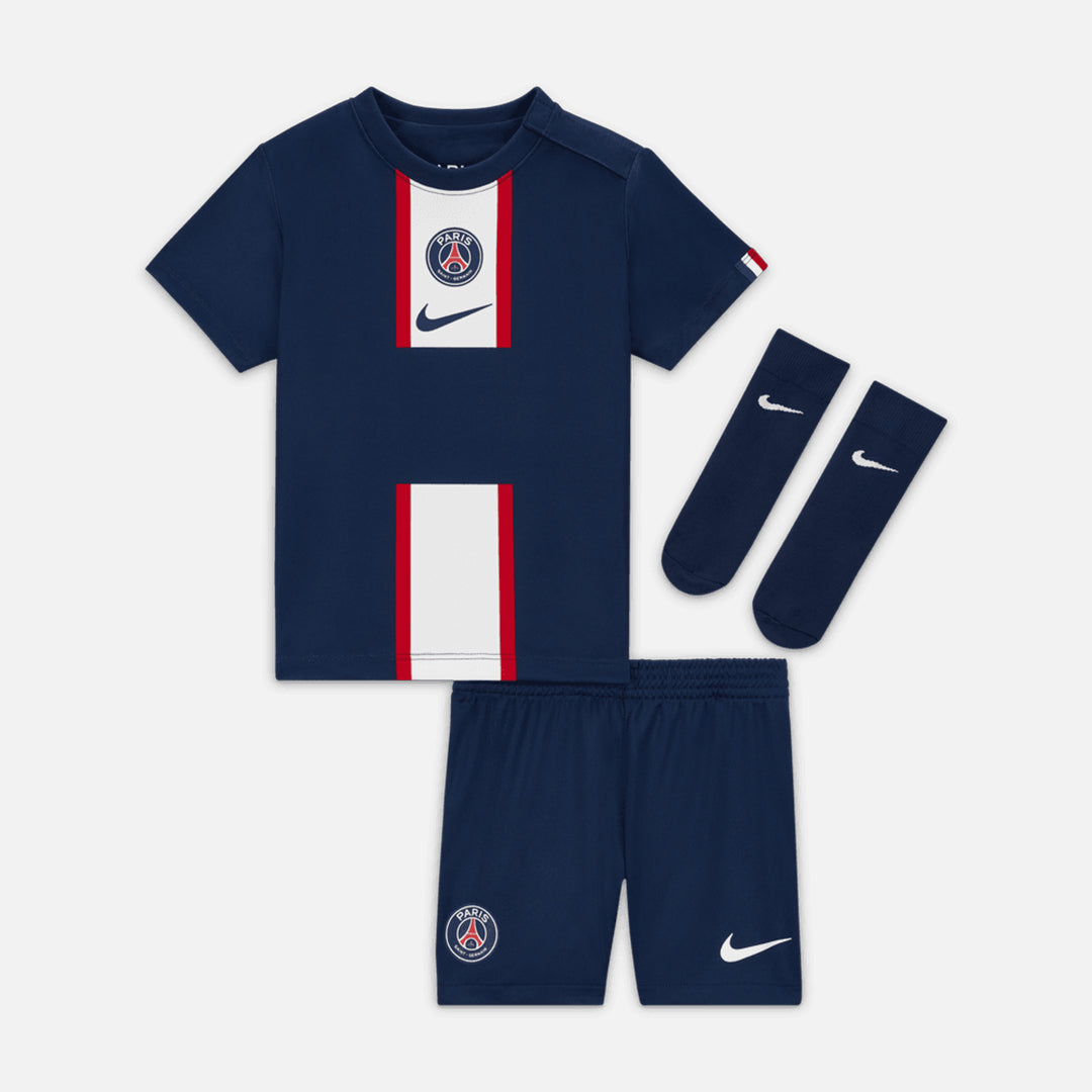 FootKorner TestingEnsemble PSG Bébé 2022/2023 - Bleu/Blanc/Rouge
