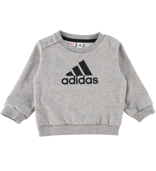 Ensemble Survêtement Adidas I Bos Bébé - Gris/Noir - FootKorner Testing