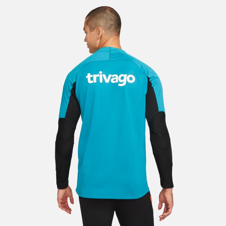 FootKorner TestingHaut d'entrainement Chelsea Winter Warrior 2021/2022 - Bleu/Noir