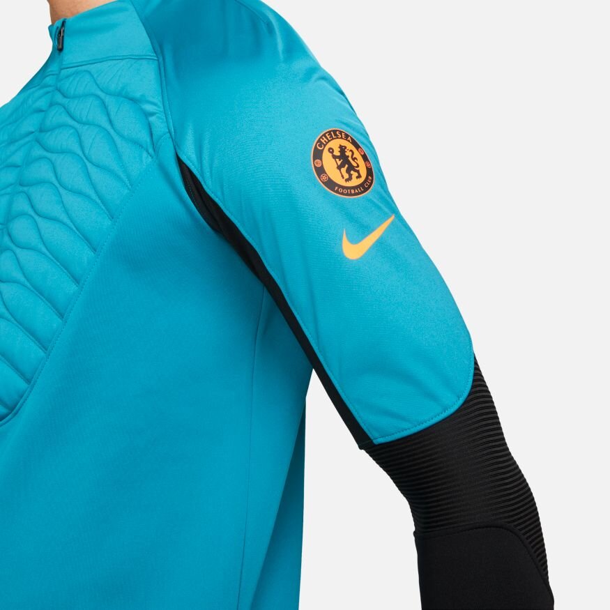 FootKorner TestingHaut d'entrainement Chelsea Winter Warrior 2021/2022 - Bleu/Noir