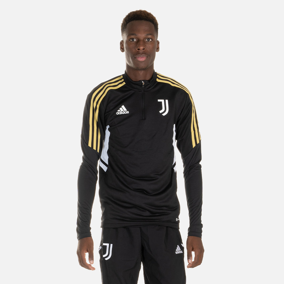 FootKorner TestingHaut d'entrainement Juventus Condivo 2022/2023 - Noir/Blanc/Doré