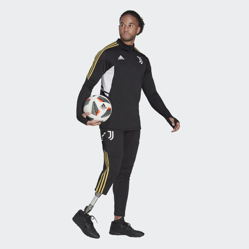 Haut d'entrainement Juventus Condivo 2022/2023 - Noir/Blanc/Doré - FootKorner Testing