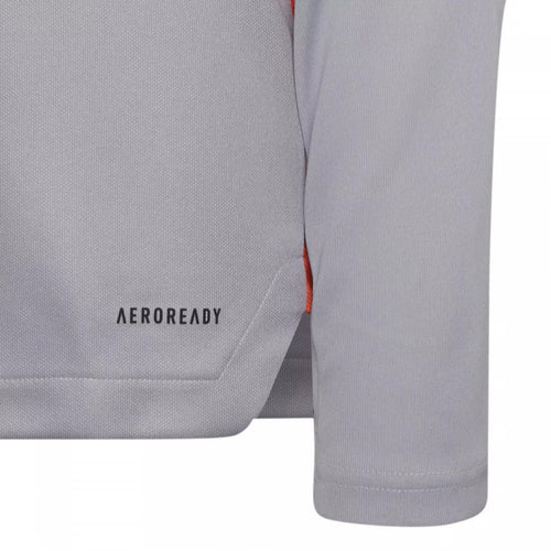 Haut d'entrainement Juventus Tiro Junior 2022 - Gris/Orange - FootKorner Testing