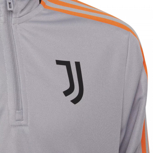 Haut d'entrainement Juventus Tiro Junior 2022 - Gris/Orange - FootKorner Testing