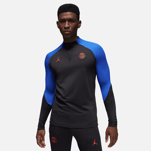 Haut d'entrainement PSG Strike 2022/2023 - Noir/Bleu/Rouge - FootKorner Testing