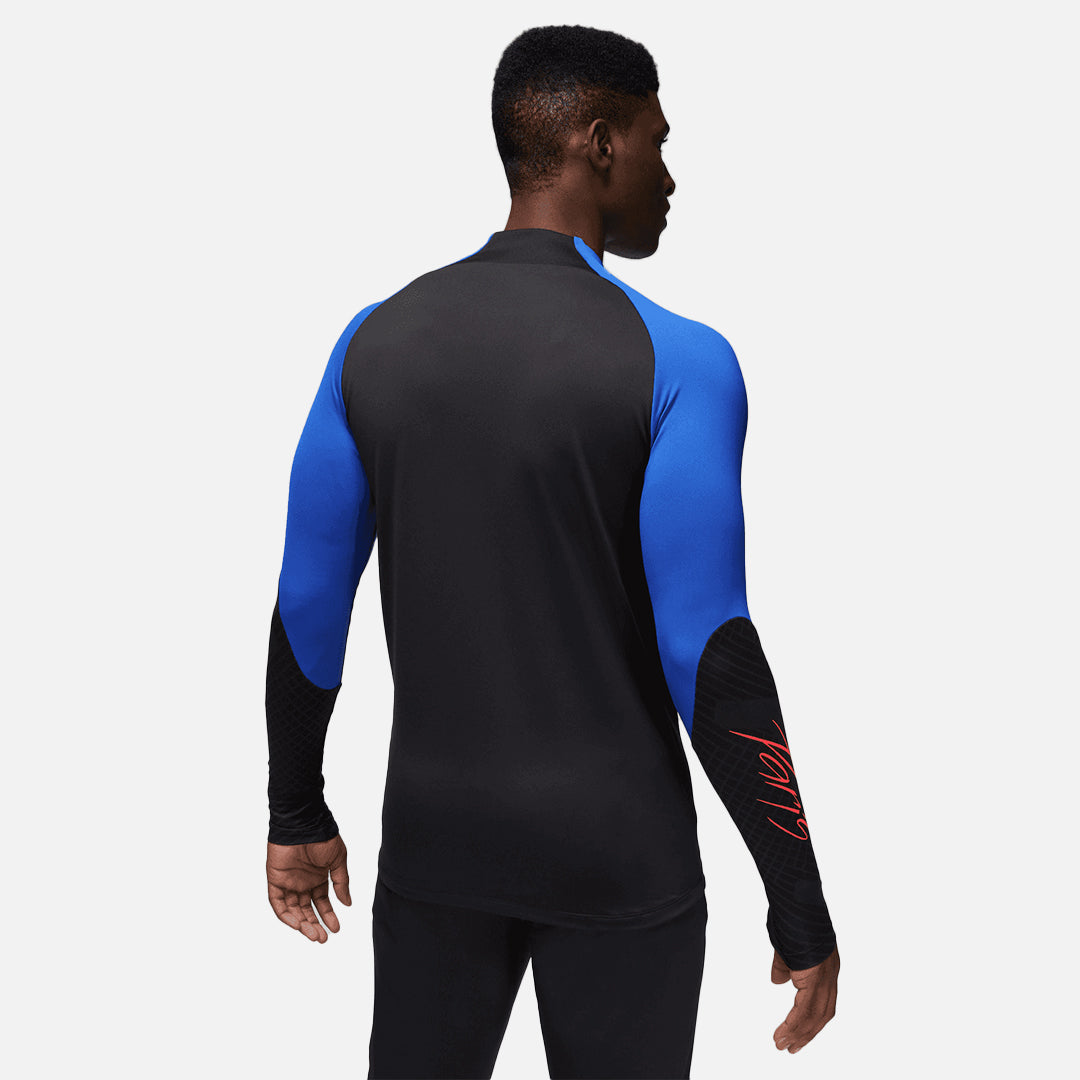 FootKorner TestingHaut d'entrainement PSG Strike 2022/2023 - Noir/Bleu/Rouge
