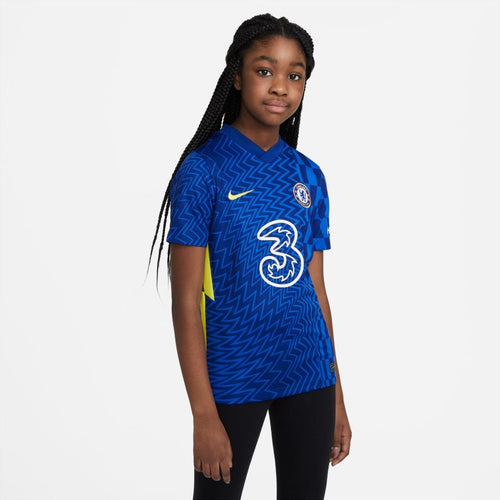 Camiseta Chelsea FC Home Junior 2021/2022 - Azul - FootKorner Testing