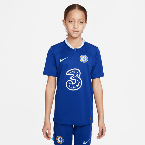Maillot Domicile Chelsea FC Junior 2022/2023 - Bleu/Blanc/Jaune - FootKorner Testing