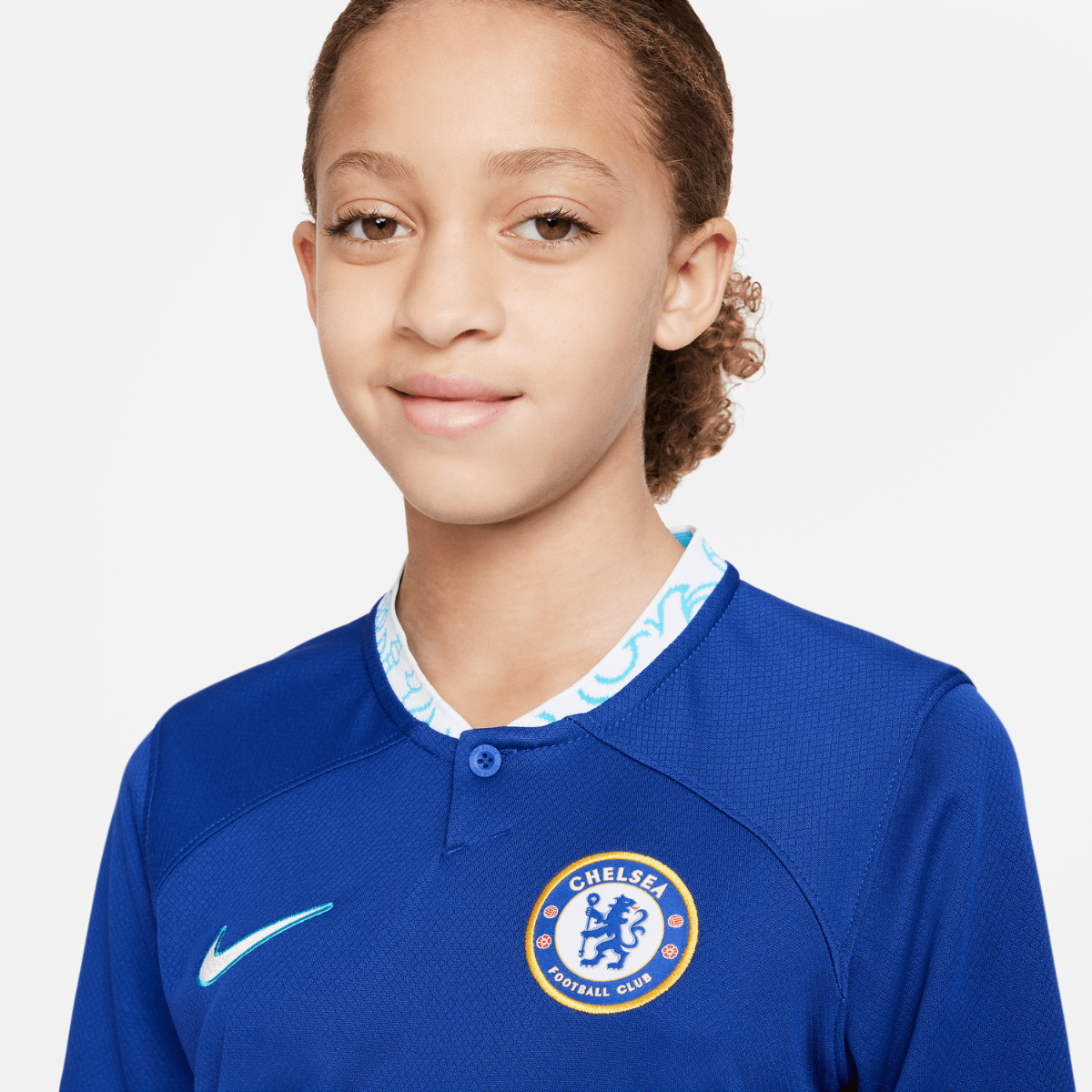 FootKorner TestingMaillot Domicile Chelsea FC Junior 2022/2023 - Bleu/Blanc/Jaune