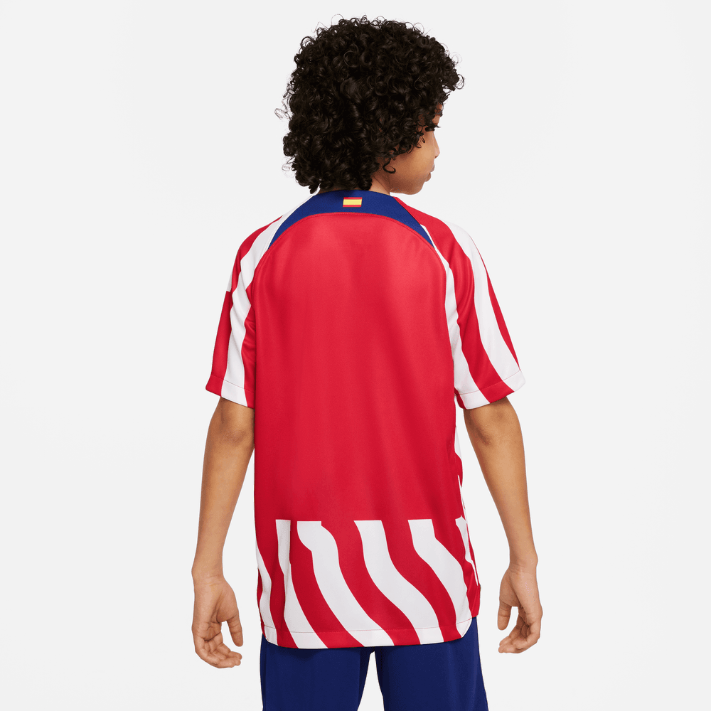 FootKorner TestingMaillot Domicile Atletico Madrid Junior 2022/2023 - Blanc/Rouge