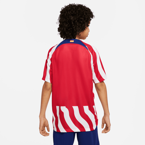 Maillot Domicile Atletico Madrid Junior 2022/2023 - Blanc/Rouge - FootKorner Testing