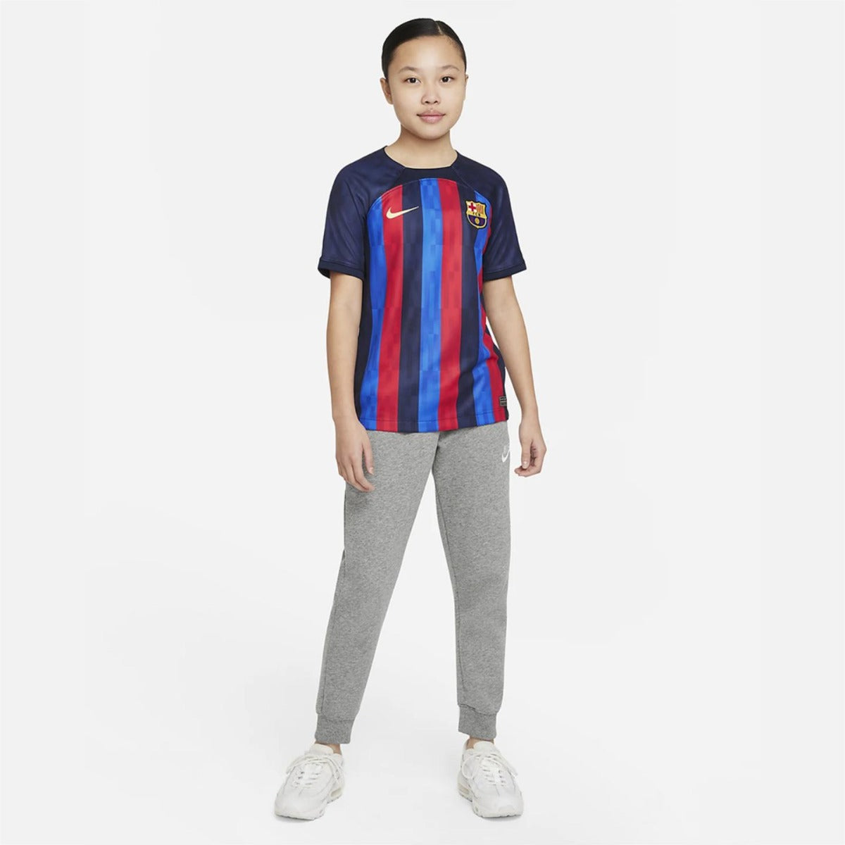 FootKorner TestingMaillot Domicile FC Barcelone Junior  - Bleu/Rouge