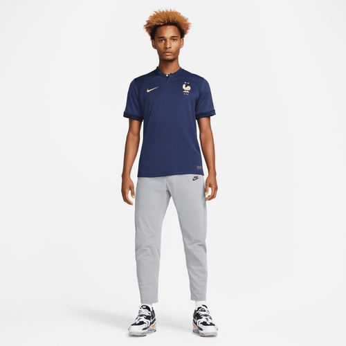 Maillot Equipe de France Domicile  2022 - Bleu/Doré - FootKorner Testing