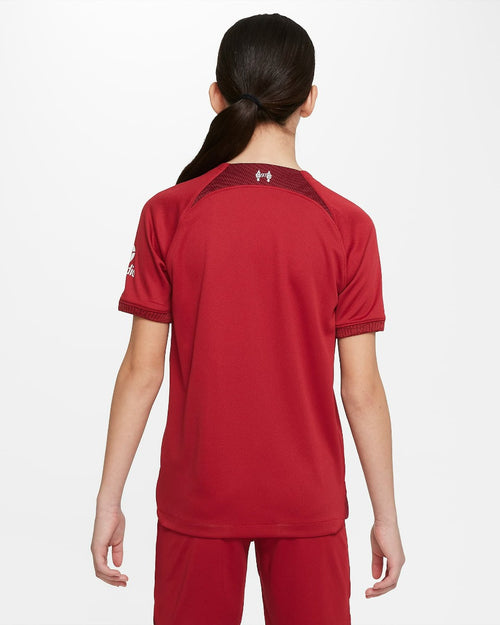 Camiseta Liverpool Home Junior 2022/2023 - Rojo - FootKorner Testing