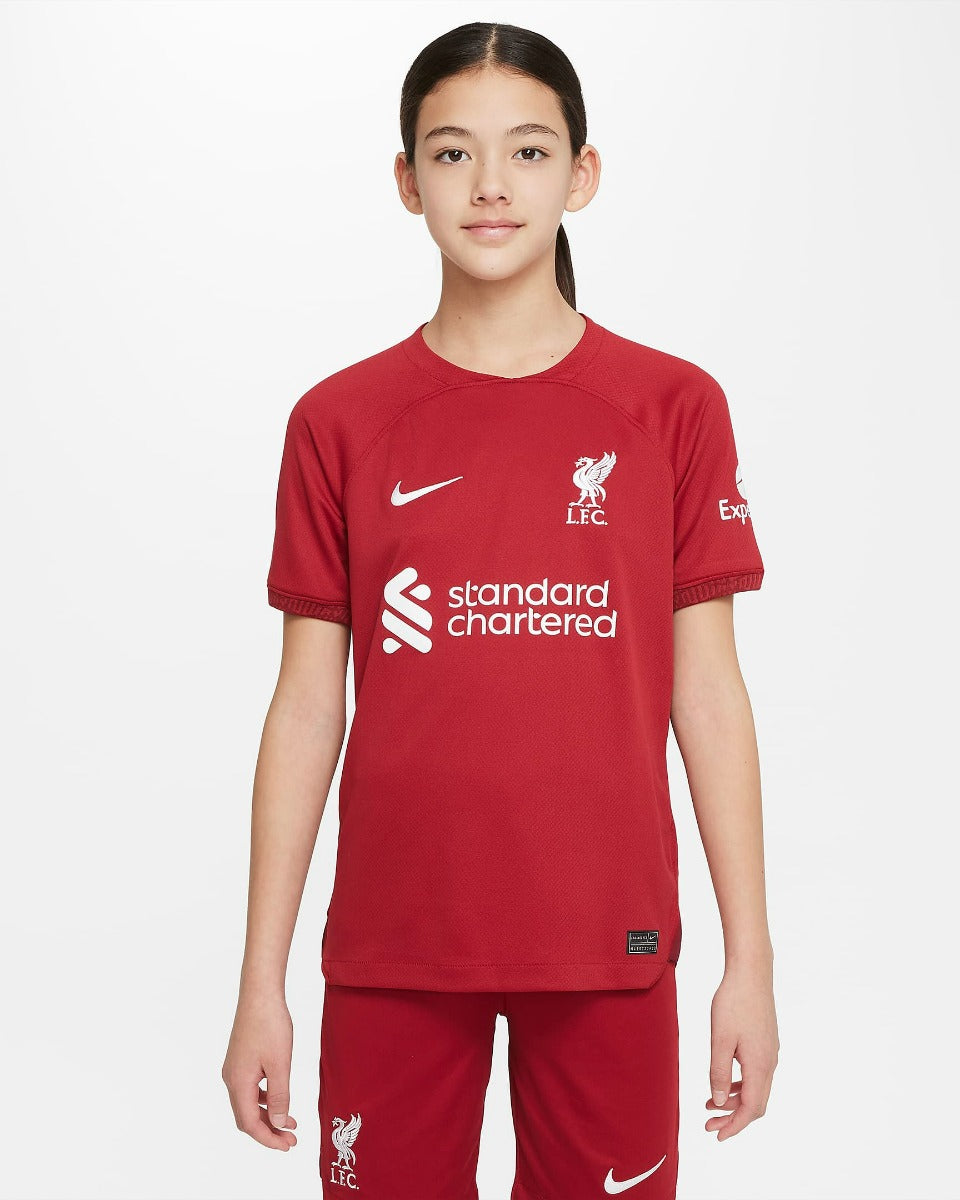 FootKorner TestingCamiseta Liverpool Home Junior 2022/2023 - Rojo