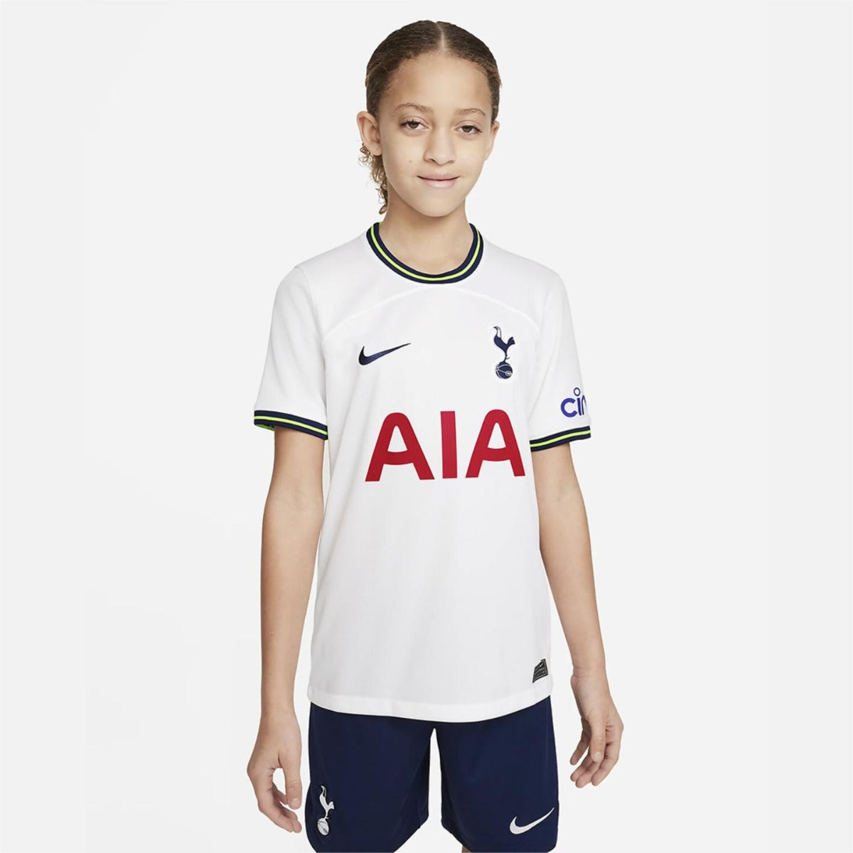FootKorner TestingMaillot Domicile Tottenham junior 2022/2023 - Blanc/Bleu/Rouge